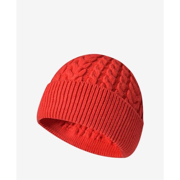 Red unisex knit winter hat - Picture 1 of 3